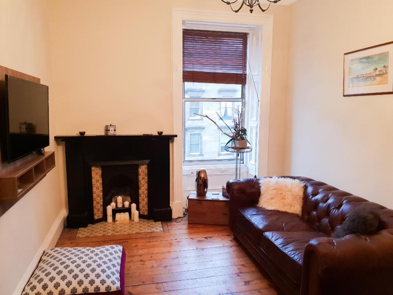 Bright 1 Bedroom Apartment Near City Centre Edinburgh Bagian luar foto
